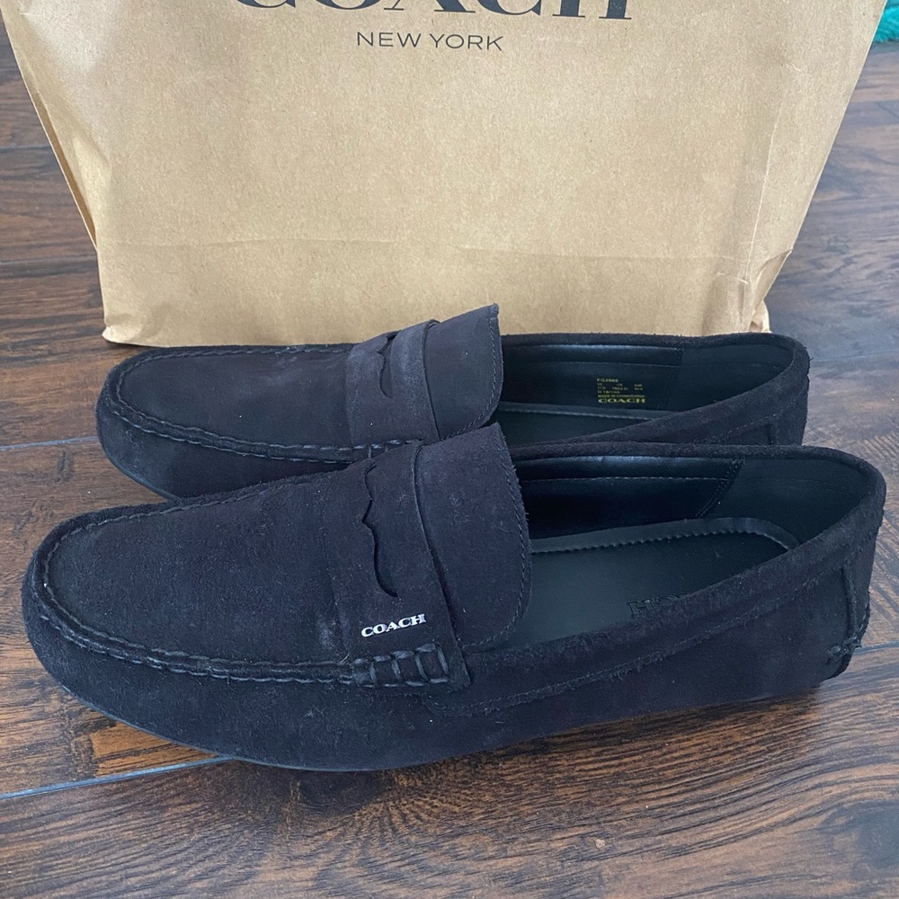Mens Coach loafers
